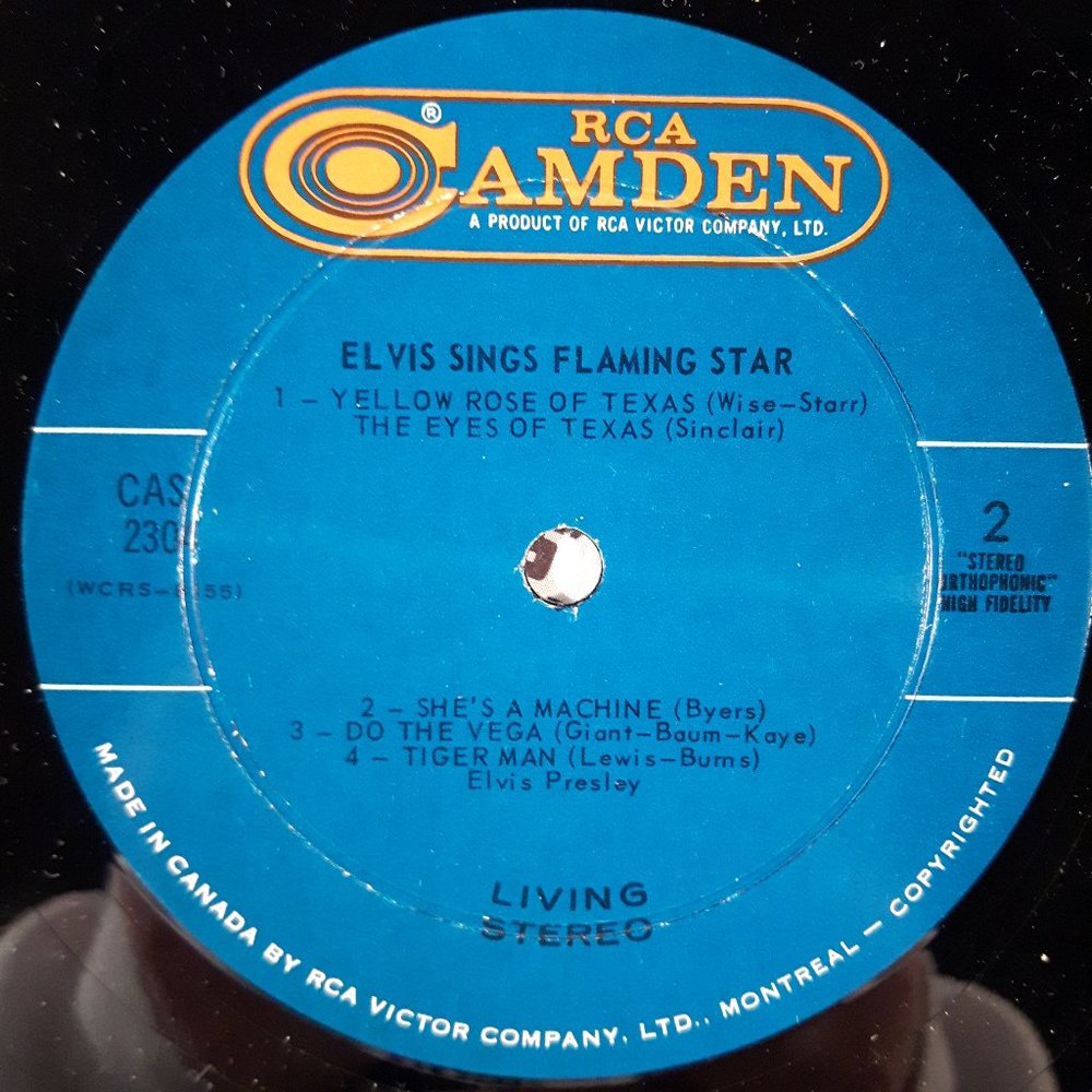 Elvis Presley - Flaming Star - Vinyl LP Record - Picture 4 of 4